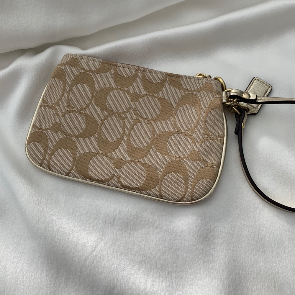 Coach Logo Wristlet - Picture 2 of 6